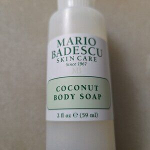 Mario Badescu Coconut Body Soap Full Size 8 fl oz 236 mL